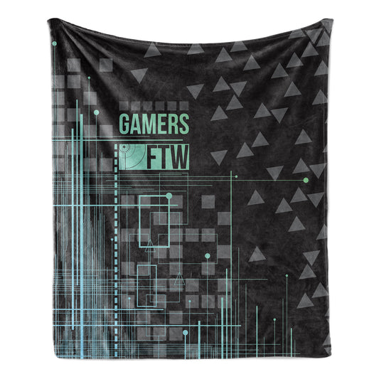 Gamer FTW Plush Blanket